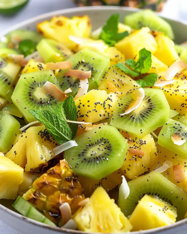Pineapple Kiwi Salad