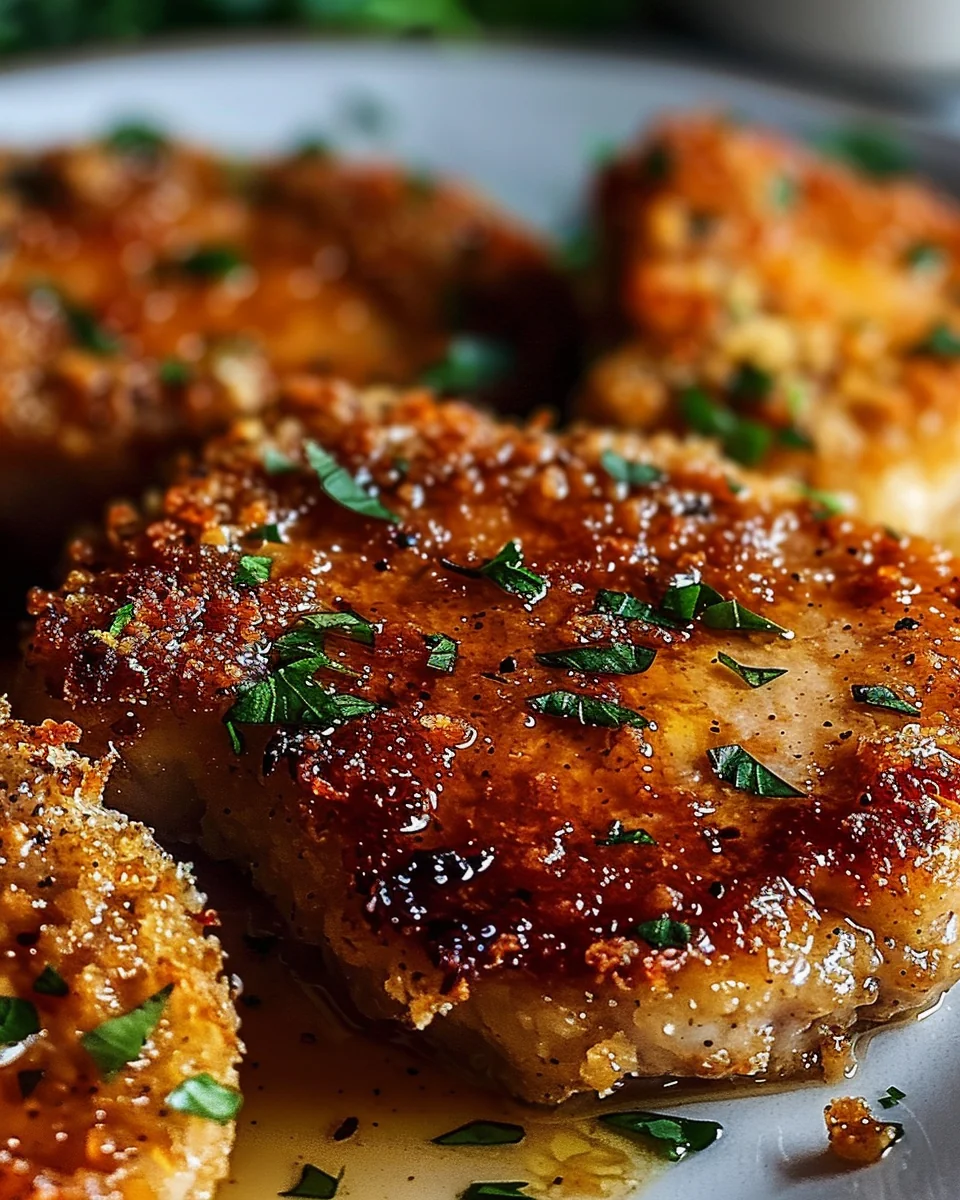 Crispy Baked Parmesan Pork Chops for a Healthy Family Feast