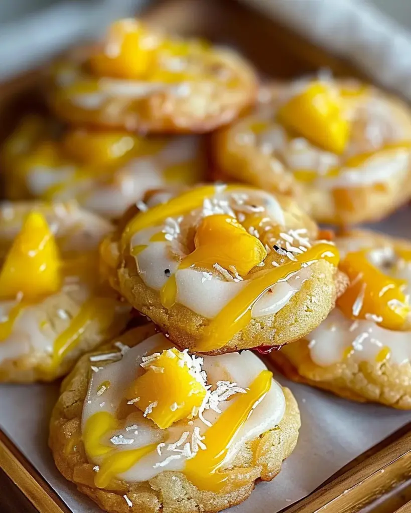 Mango Sticky Rice Cookies: Irresistibly Sweet Fusion Treats