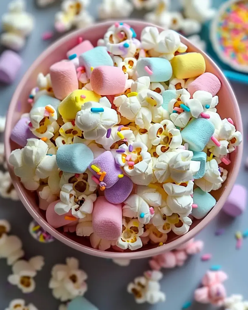 Unicorn Marshmallow Popcorn: Make Magic in Every Bite