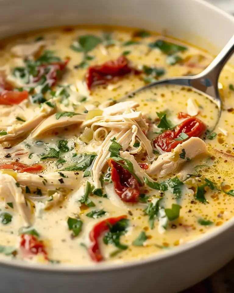 Marry Me Chicken Soup Keto