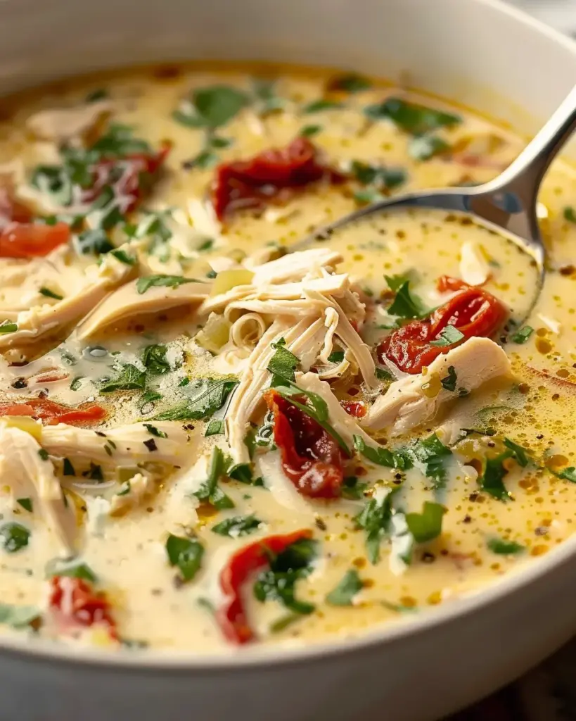 Marry Me Chicken Soup Keto