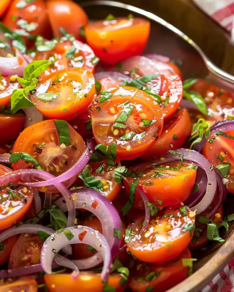 📋The Best Summer Cherry Tomato Salad Recipe