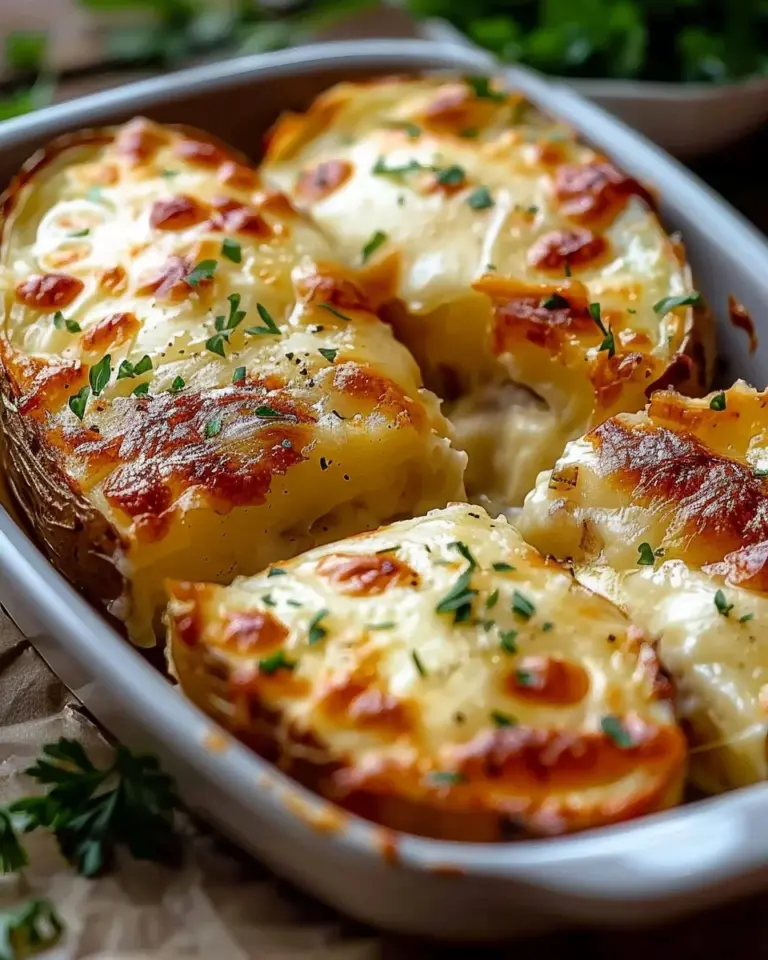 Pommes de Terre Gratinées au Fromage