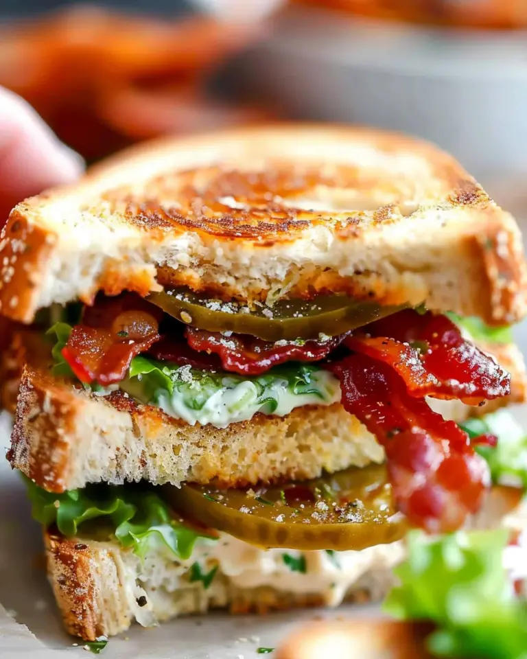 Crunchy Fried Green Tomato BLT Sandwich – Alrightwithme