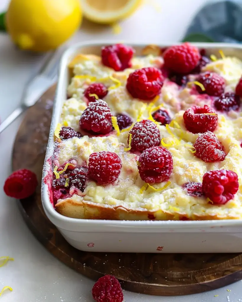 Lemon Raspberry Cottage Cheese Bake – 1 Light, Simple Favorite 4 3 1 17