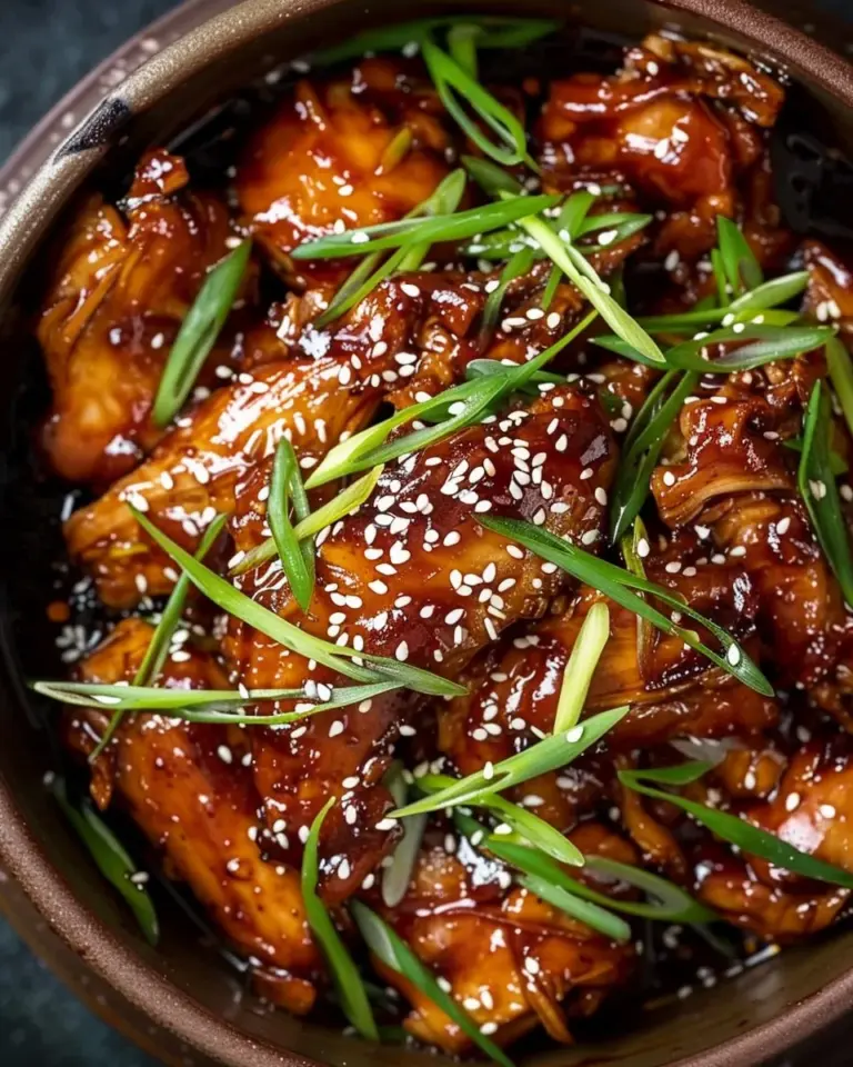 Slow Cooker Honey Garlic Chicken