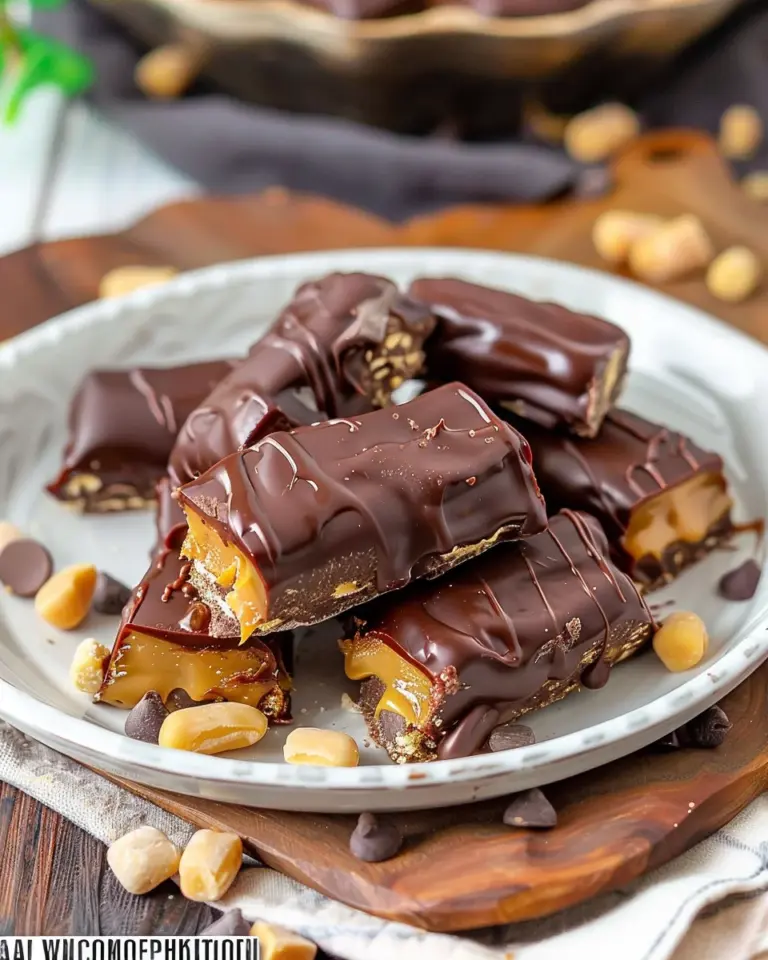 Homemade Twix Bars