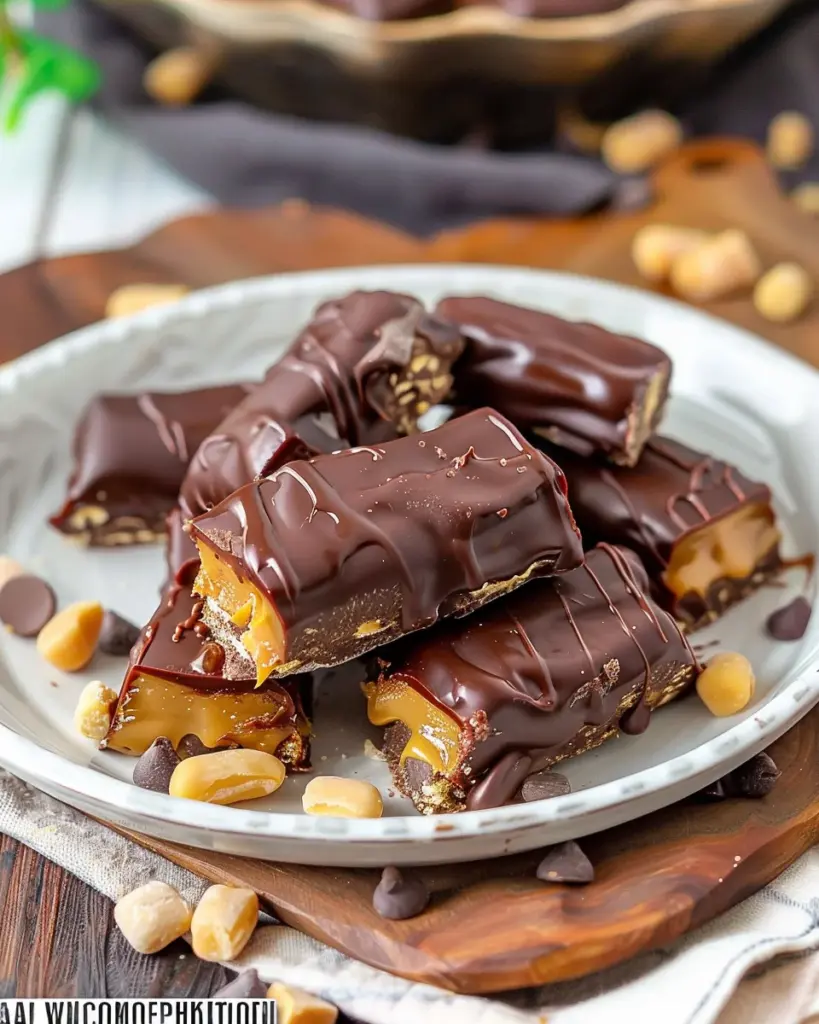 Homemade Twix Bars