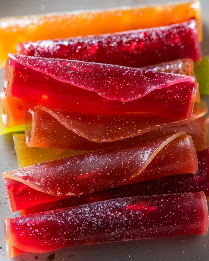 3-Ingredient Homemade Fruit Roll-Ups