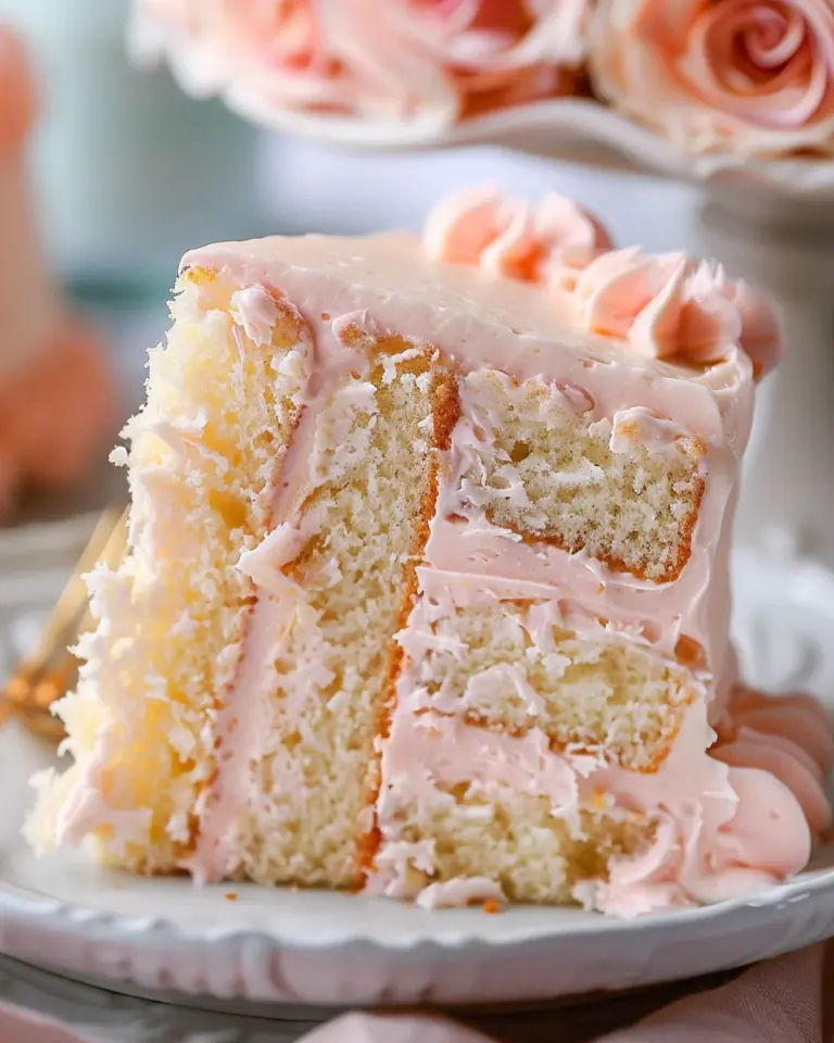 Pink Champagne Cake Recipe