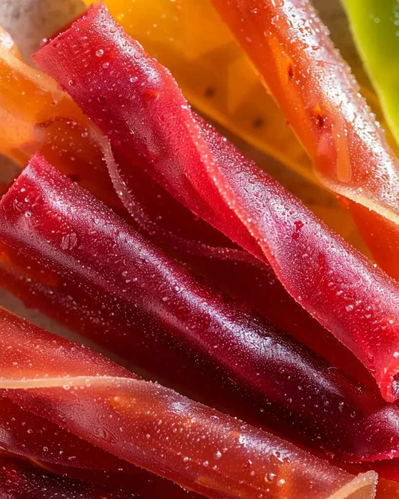 3-Ingredient Homemade Fruit Roll-Ups 4 3 2 41