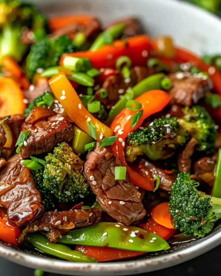 Beef Stir Fry with Vegetables (30-Minutes)
