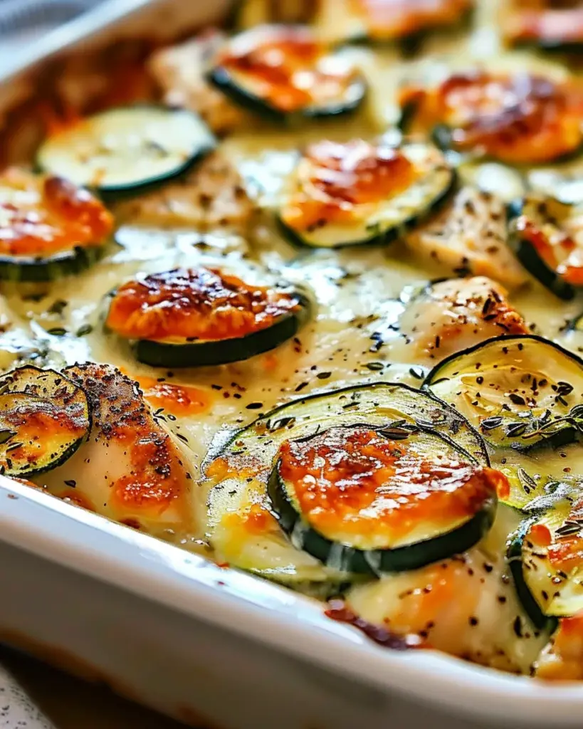 Chicken Zucchini Bake