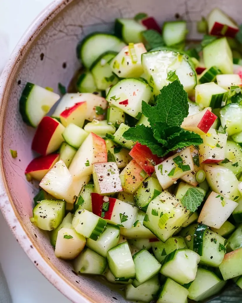 Cucumber Apple Salad