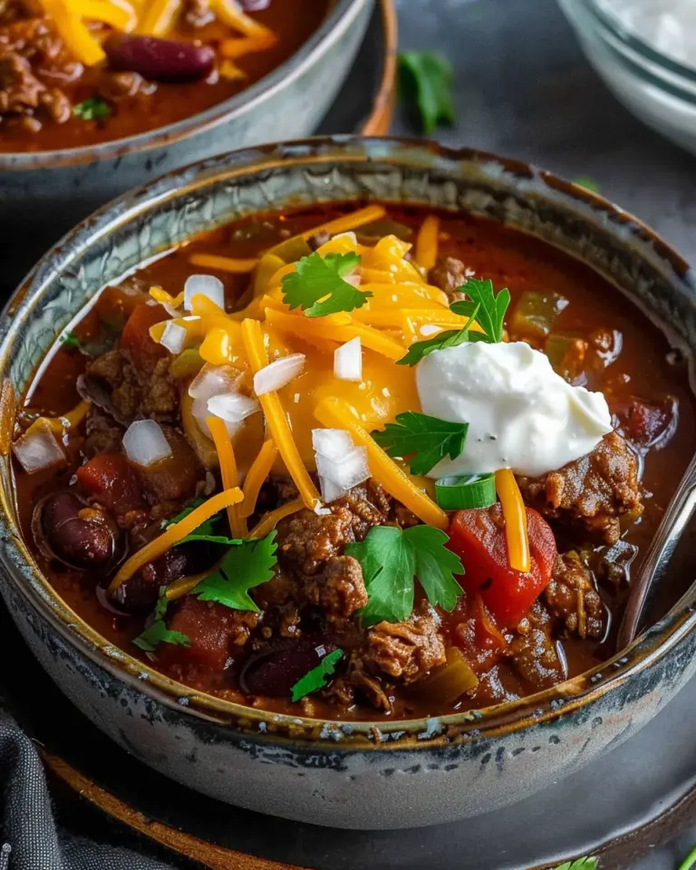 Slow Cooker Texas Chili