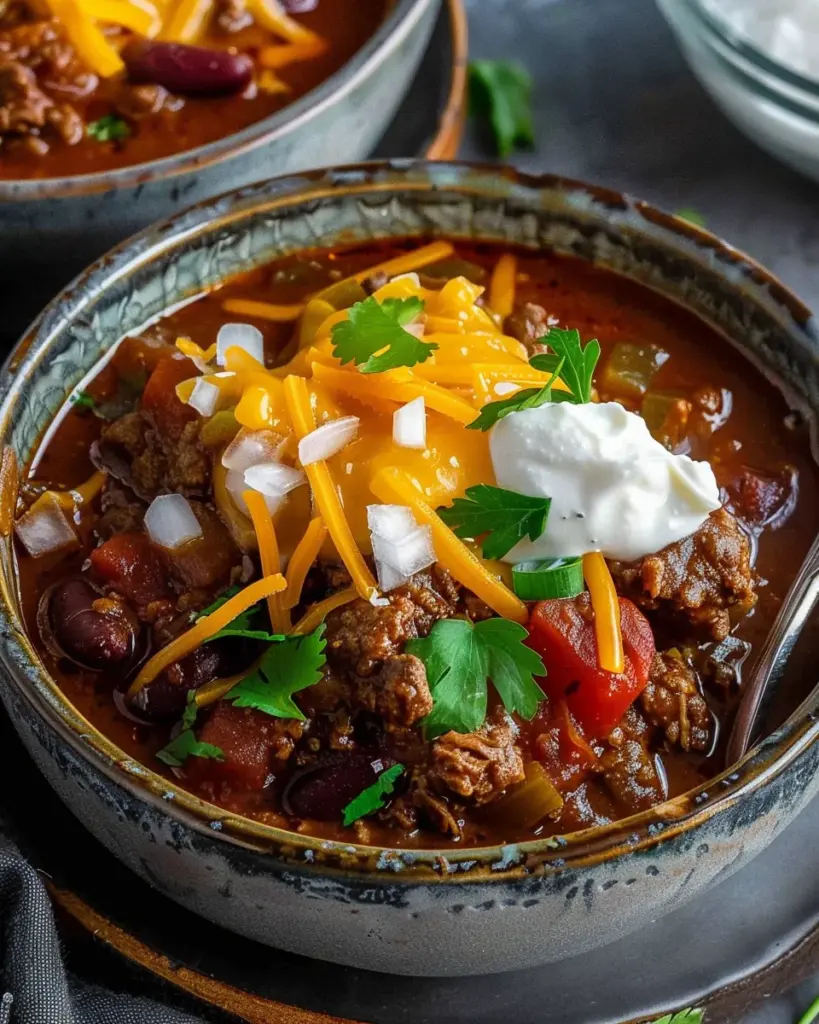 Slow Cooker Texas Chili