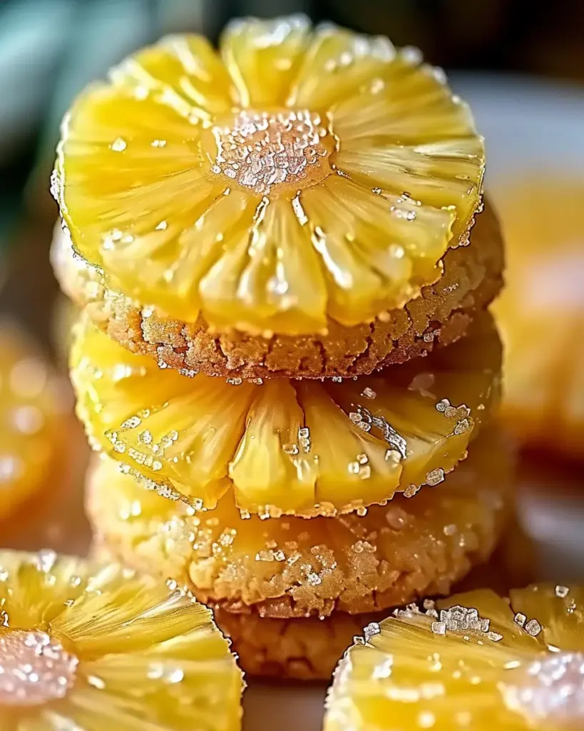 Pineapple Upside Sugar Cookies 6 3 3 12