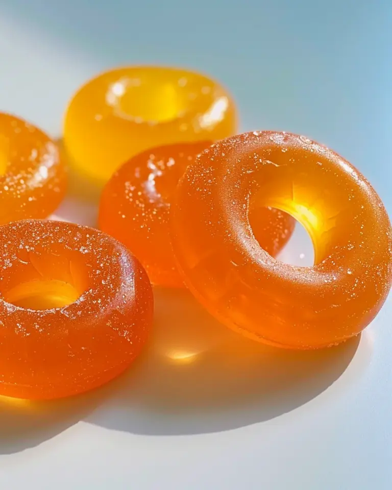 Homemade Peach Rings