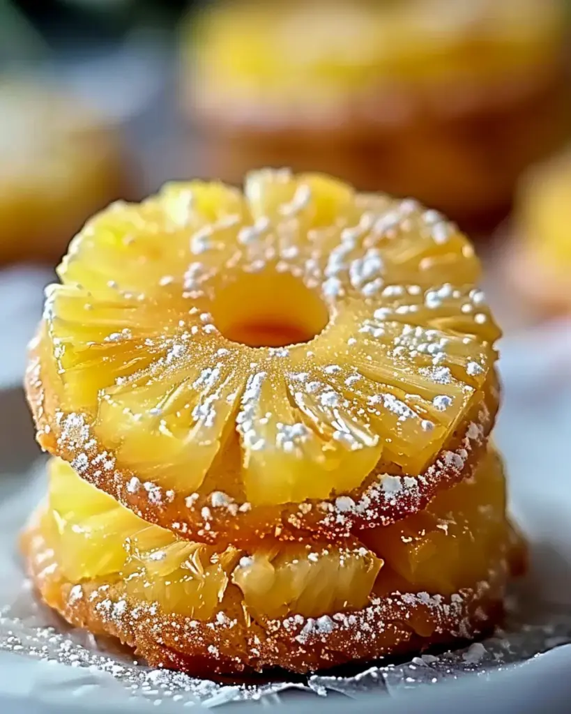 Pineapple Upside Sugar Cookies
