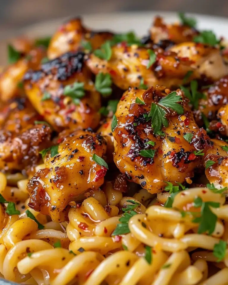 Honey Pepper Chicken Pasta