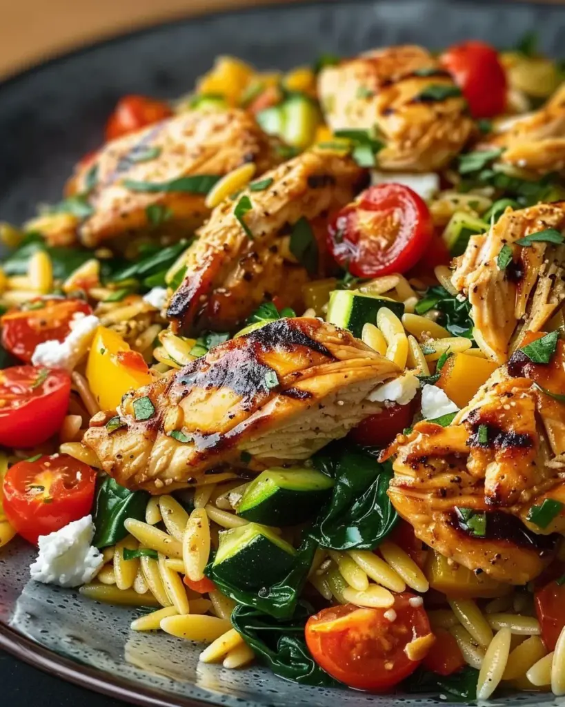 High Protein Chicken Orzo 5 9 1 124