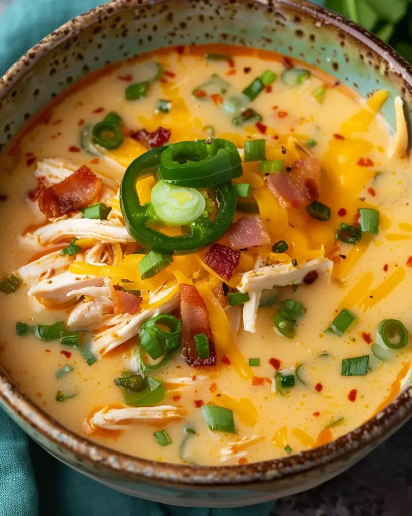 Spicy Jalapeño Popper Chicken Soup Recipe 5 9 1 131