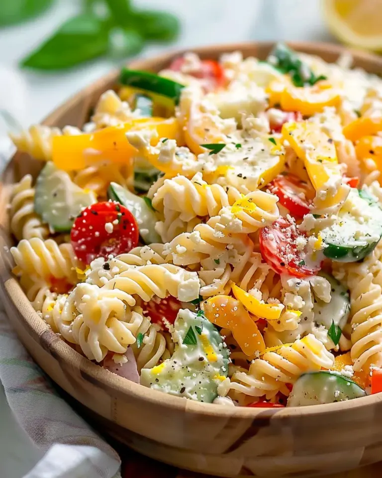 High Protein Cottage Cheese Pasta Salad – theamazingfood