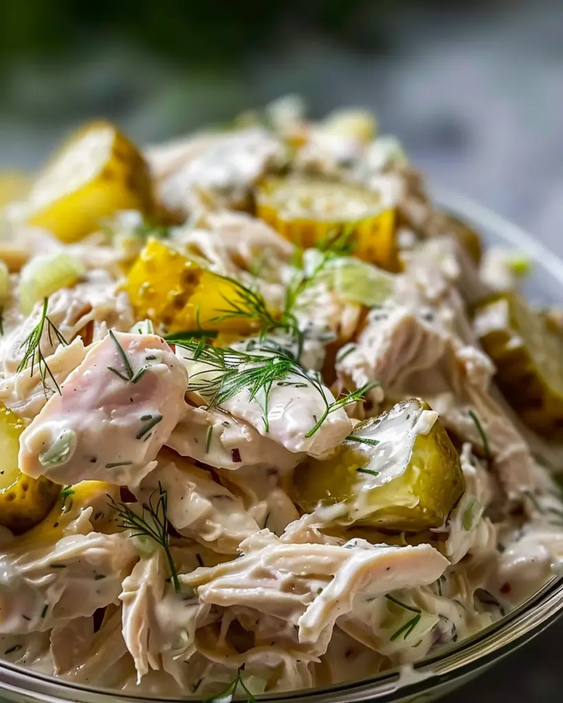 Savory Dill Pickle Chicken Salad 4 9 1 37