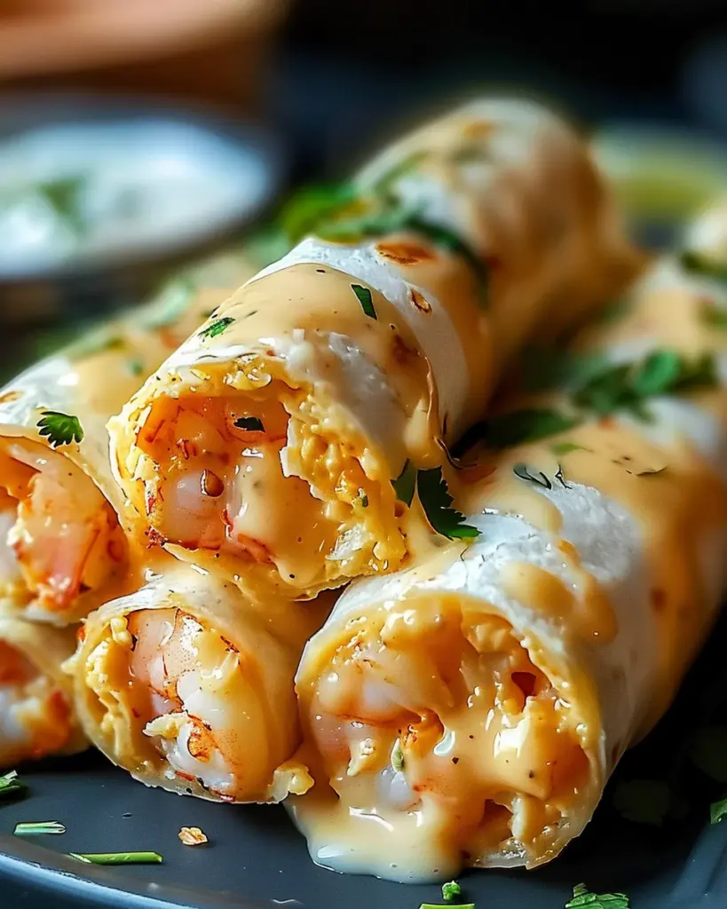 Delicious Crab Shrimp Queso Rolls for Your Next Feast