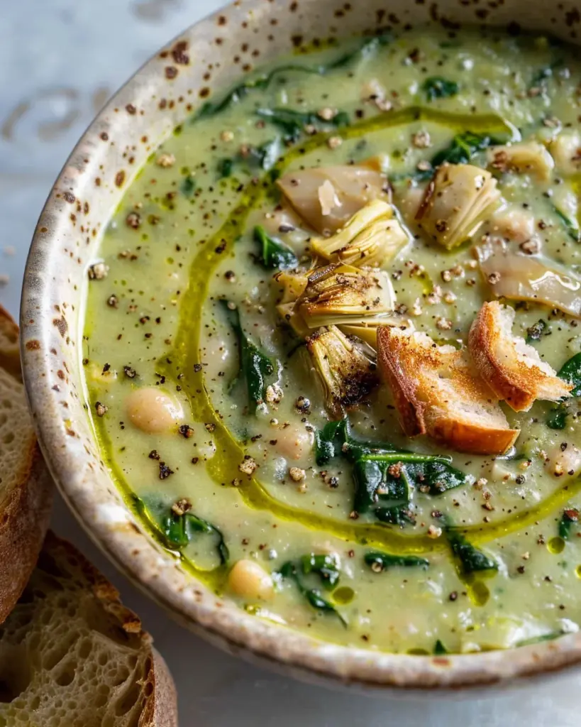 Spinach Artichoke White Bean Soup 5 9 1 57