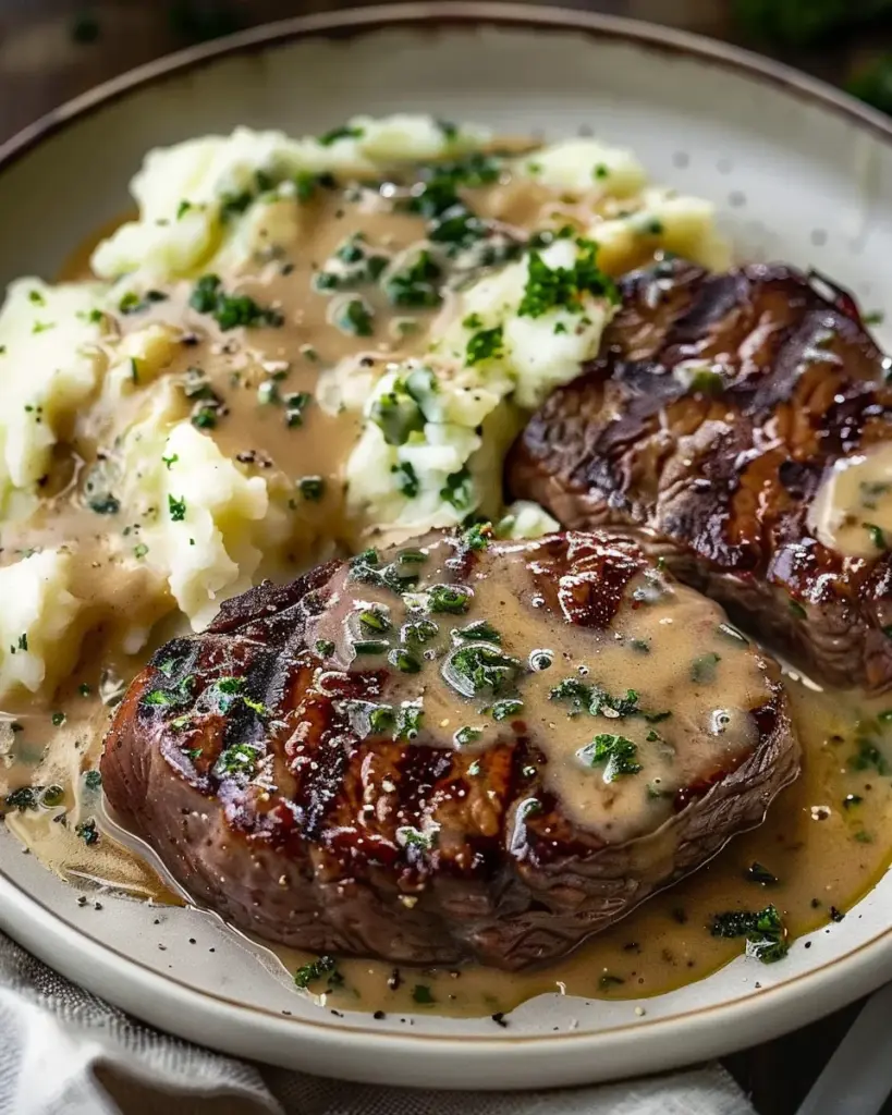 Savory Gaelic Irish Steaks with Whiskey Cream and Colcannon Delight 4 9 2 10