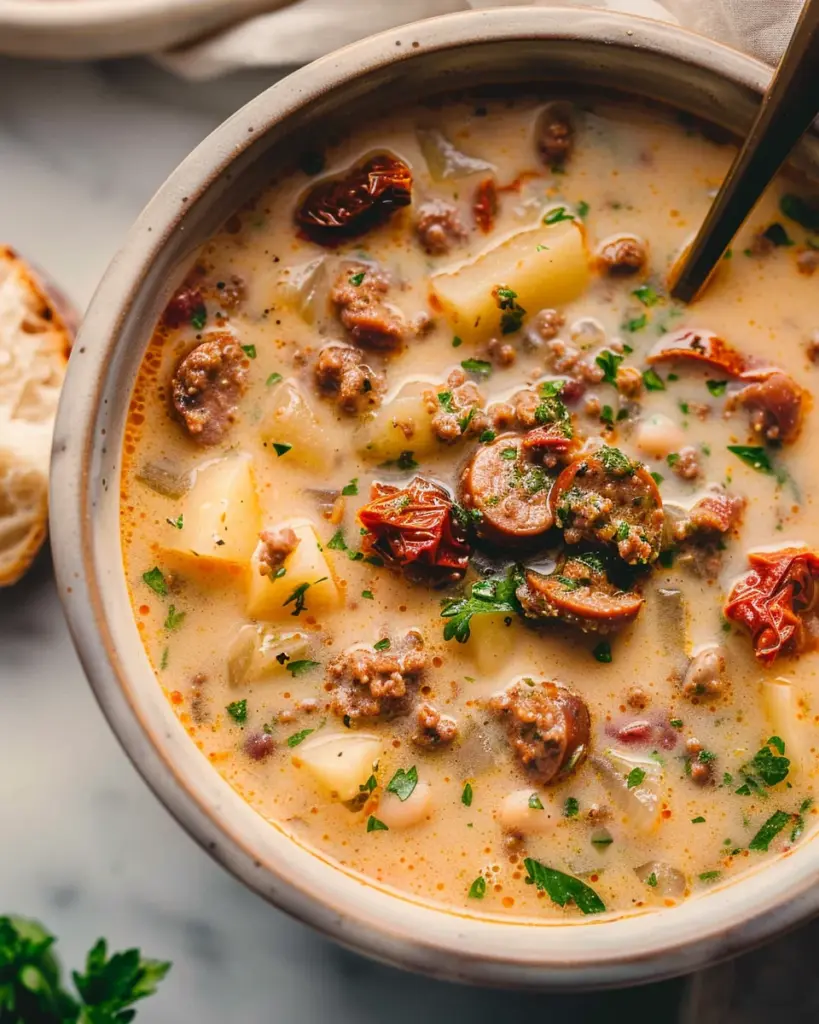Tuscan Sausage and Potato Soup 4 9 2 104