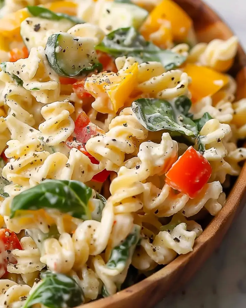 High Protein Cottage Cheese Pasta Salad - theamazingfood 4 9 2 28
