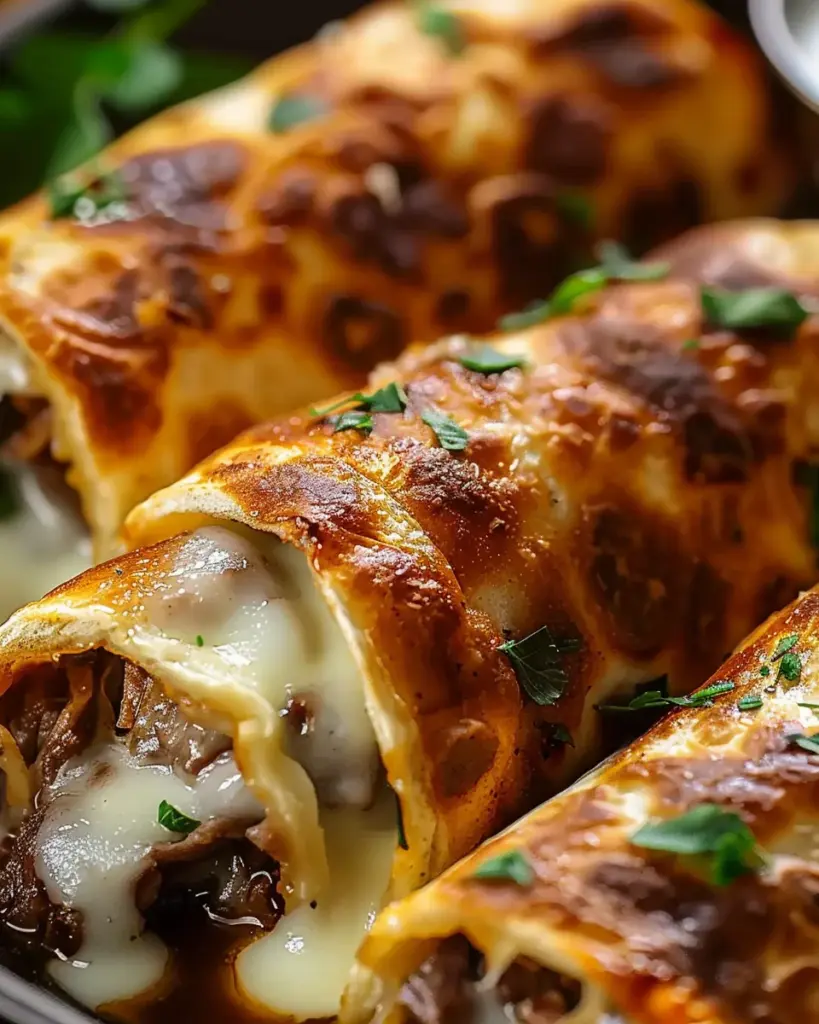 Crispy French Dip Tortilla Roll Ups for Ultimate Comfort Food