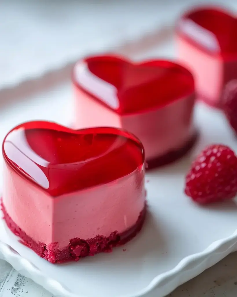 Heart-Shaped Raspberry Mousse Recipe 4 9 2 5