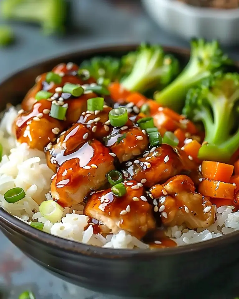 Sticky Chicken Rice Bowls: An Incredible Ultimate Recipe for Every Occasion