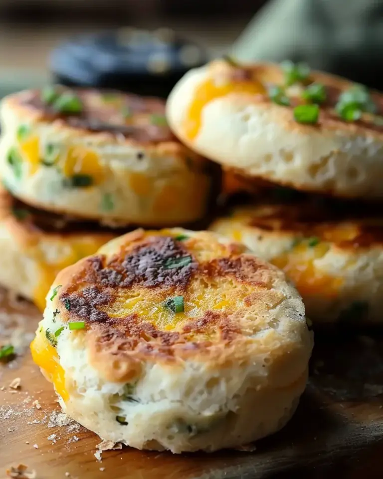 Cheddar Scallion English Muffins Recipe That Brings Bakery Vibes Home