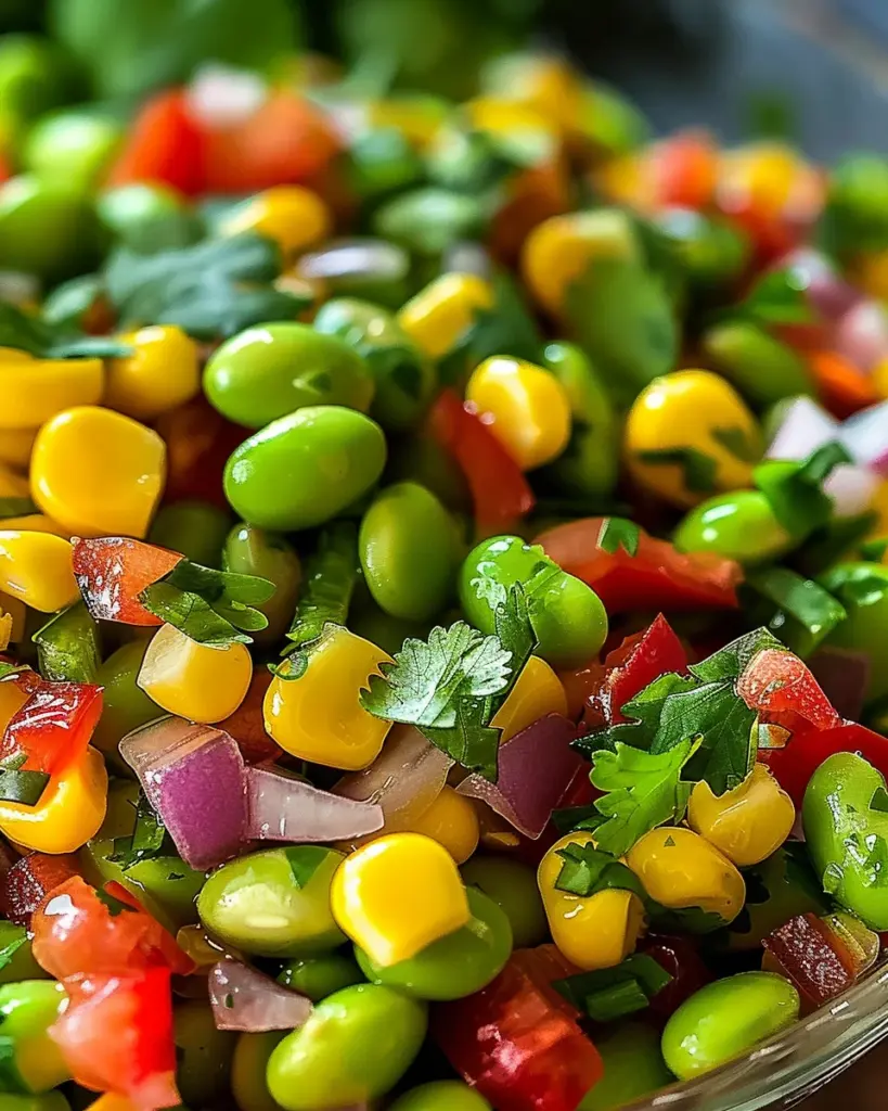 Edamame Salad with Cilantro Lime Dressing 4 9 2 72