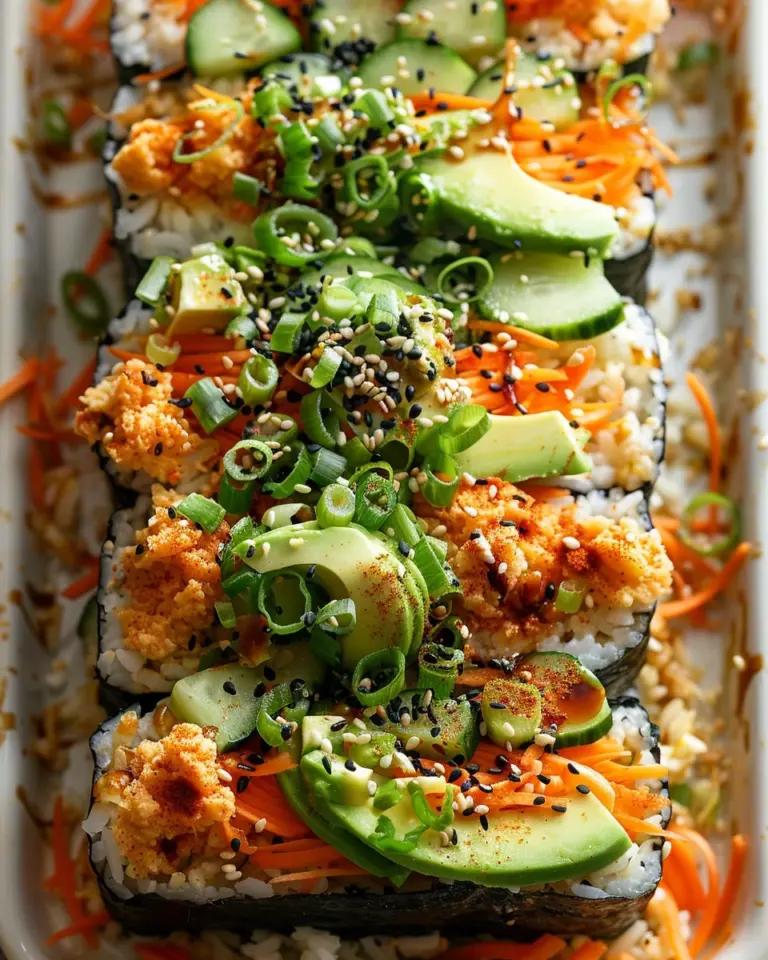 Vegan Sushi Bake