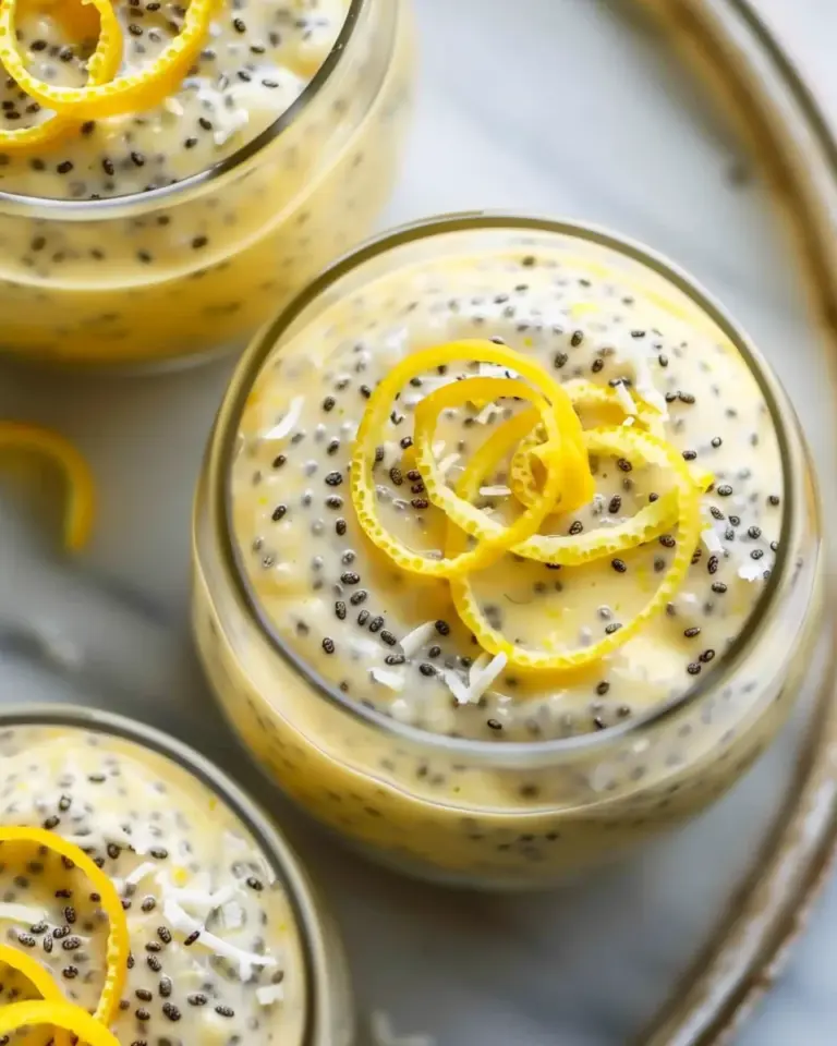 Lemon Chia Seed Pudding