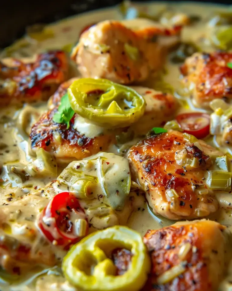 Pepperoncini Chicken Skillet: Easy One-Pan Recipe